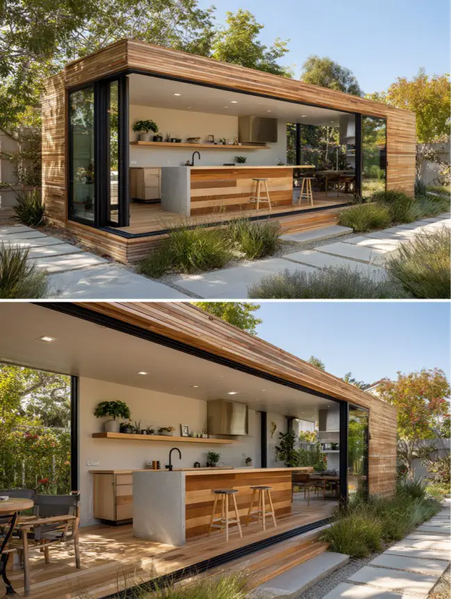 Modern Garden House Ideas