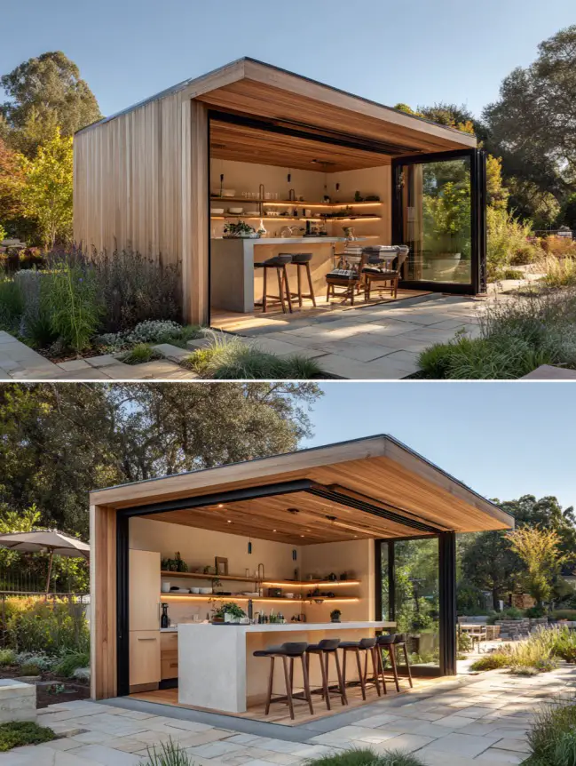 Modern Garden House Ideas