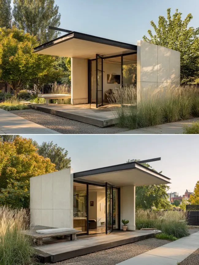 Modern Garden House Ideas