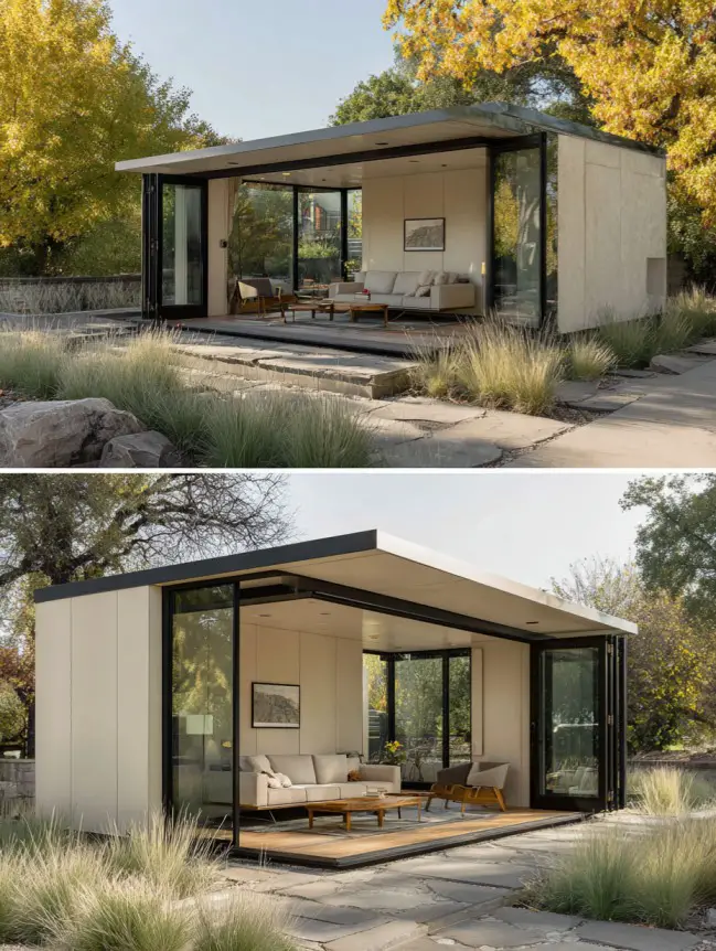 Modern Garden House Ideas