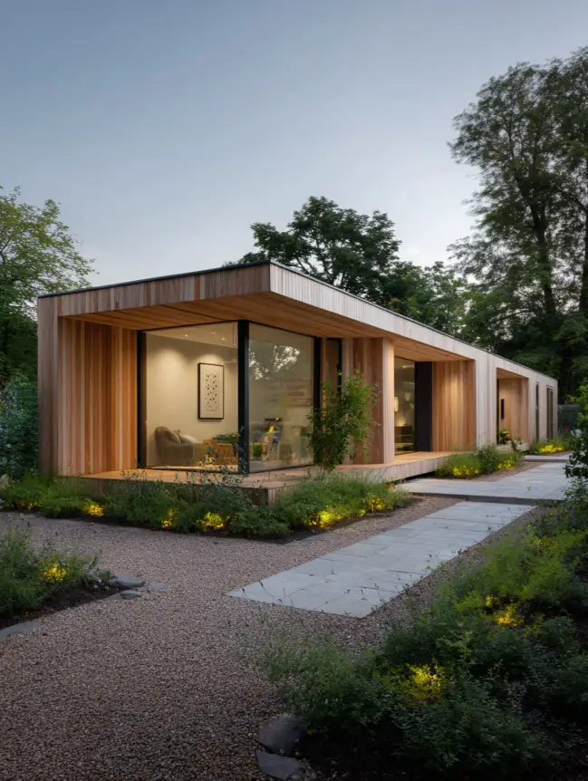 Modern Garden House Ideas