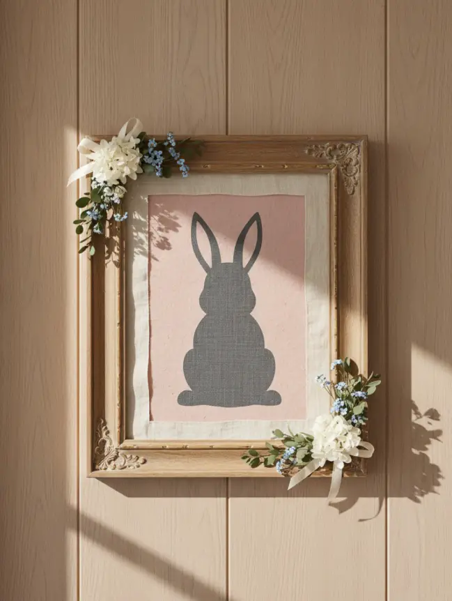 easter bunny door decoration ideas