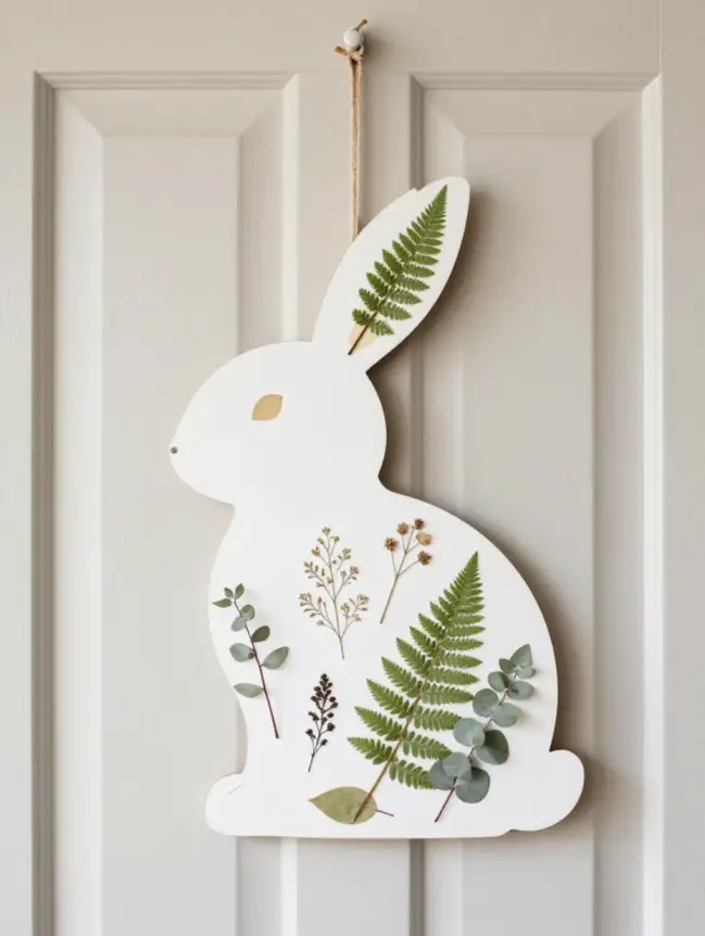 easter bunny door decoration ideas