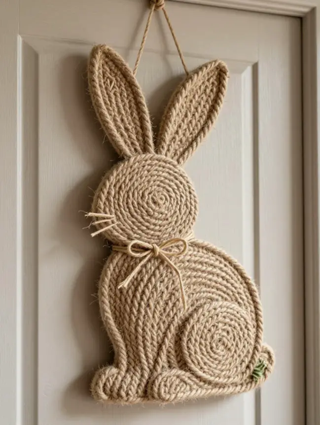 easter bunny door decoration ideas