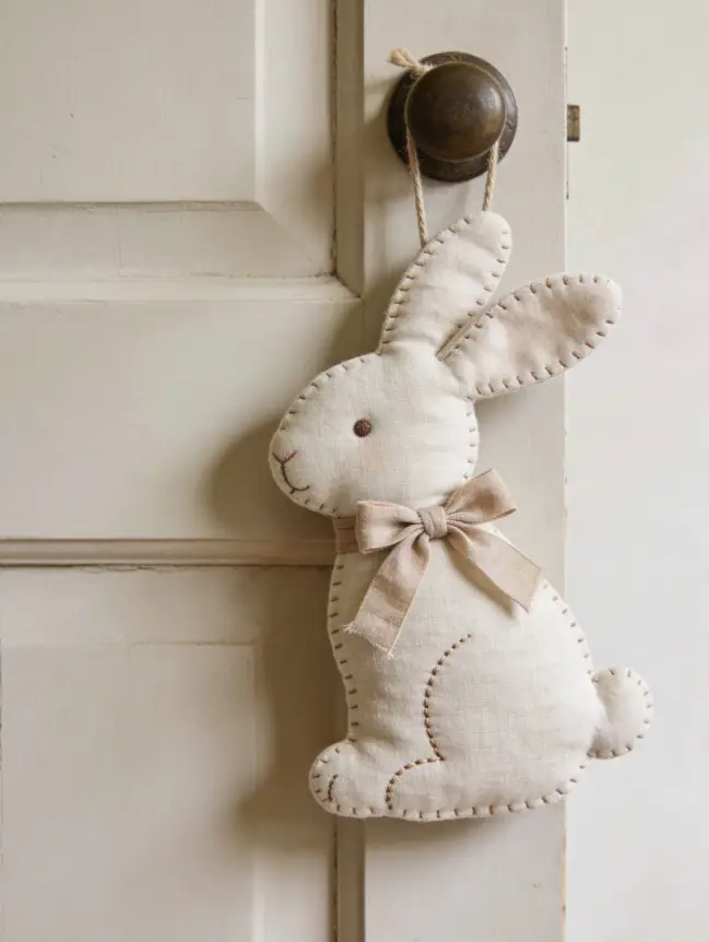 easter bunny door decoration ideas