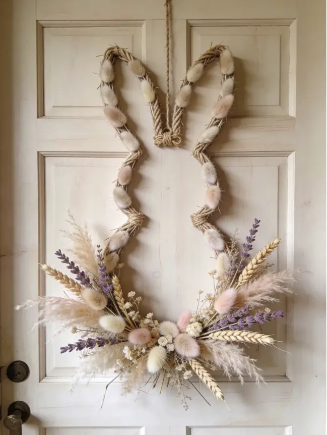 easter bunny door decoration ideas