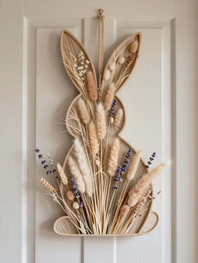 easter bunny door decoration ideas