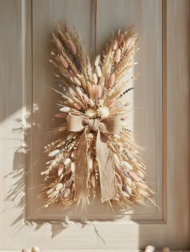 easter bunny door decoration ideas