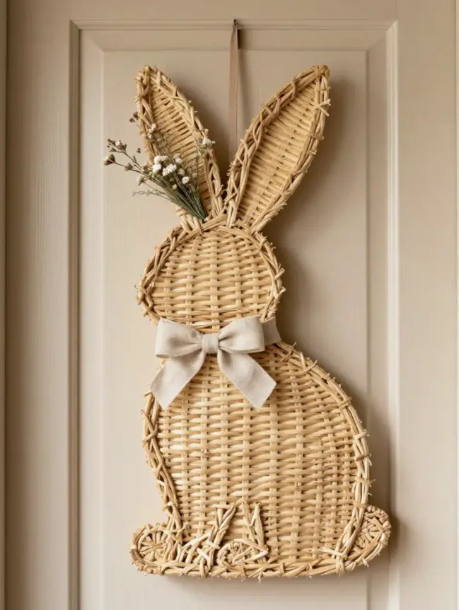 easter bunny door decoration ideas