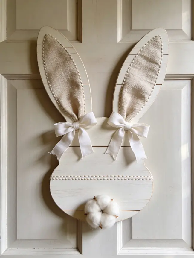easter bunny door decoration ideas
