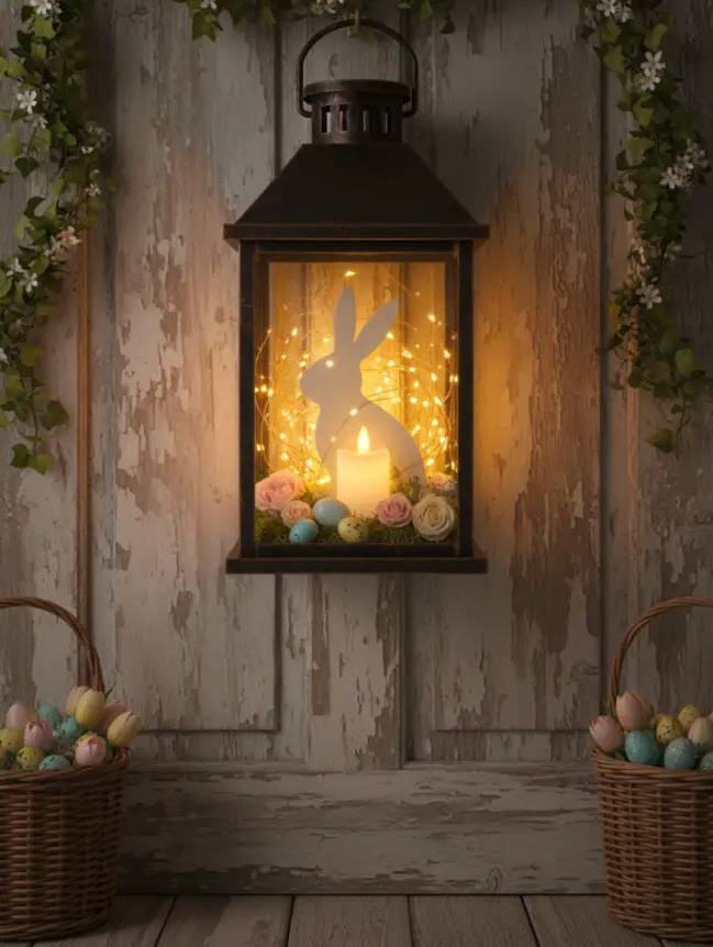 easter bunny door decoration ideas