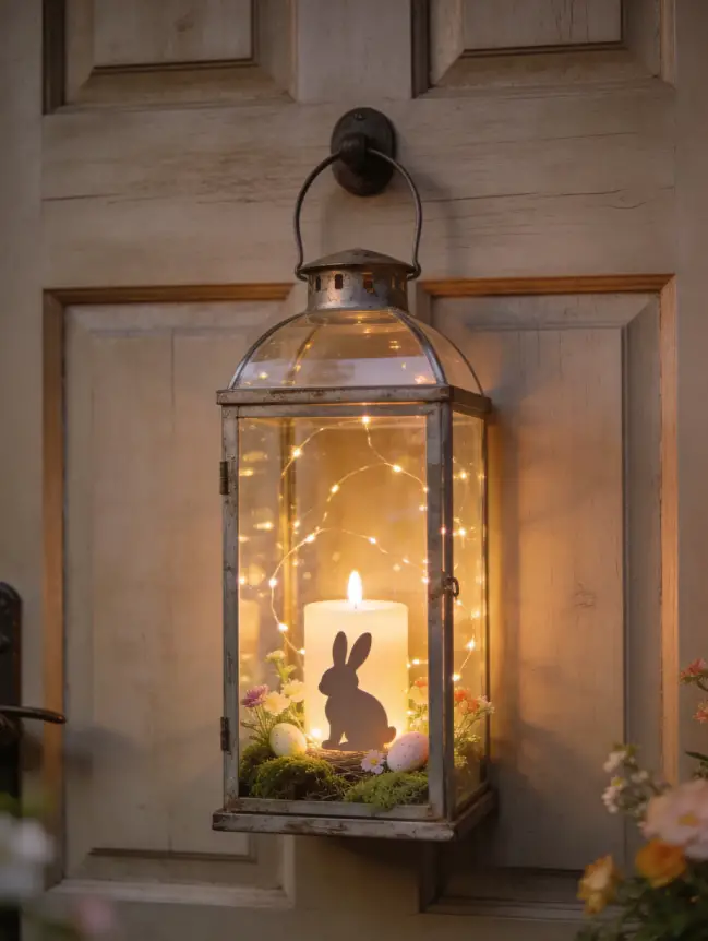 easter bunny door decoration ideas