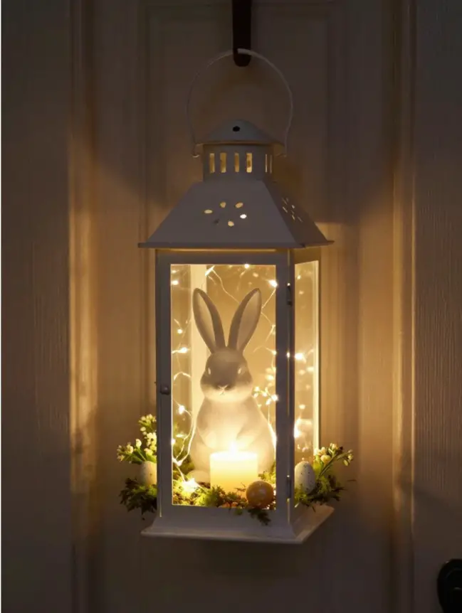 easter bunny door decoration ideas