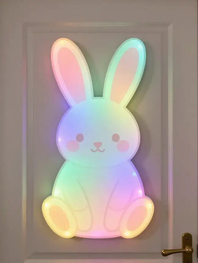 easter bunny door decoration ideas