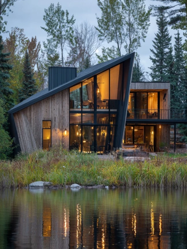 modern cottage lake house ideas