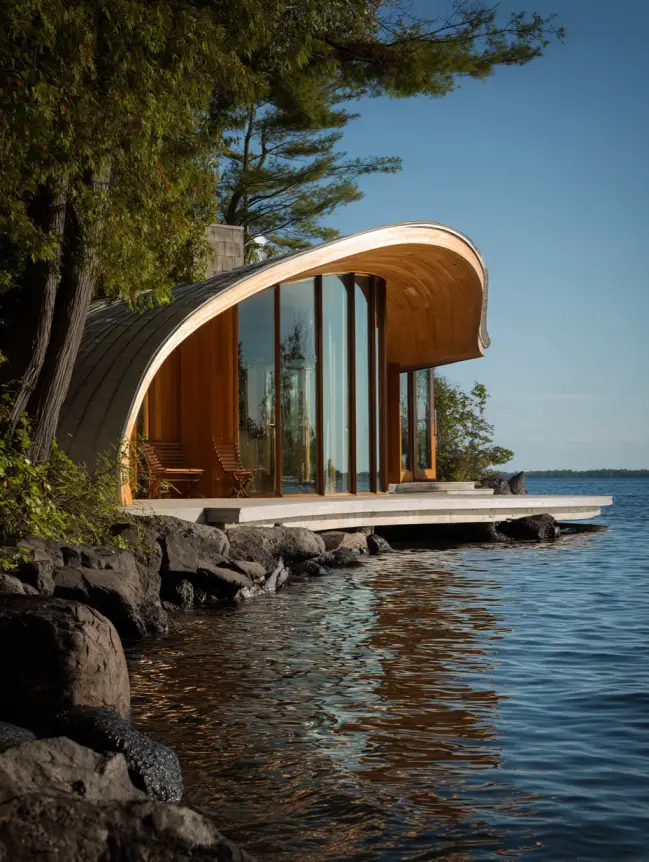 modern cottage lake house ideas