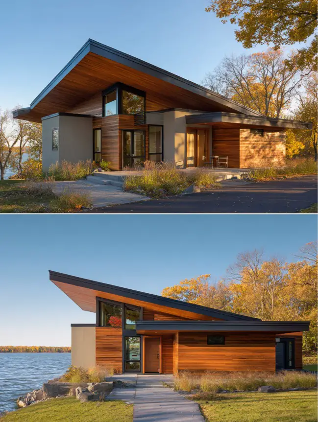 modern cottage lake house ideas