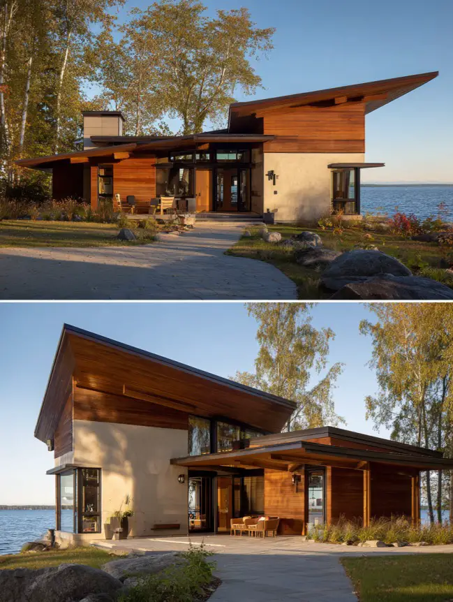 modern cottage lake house ideas