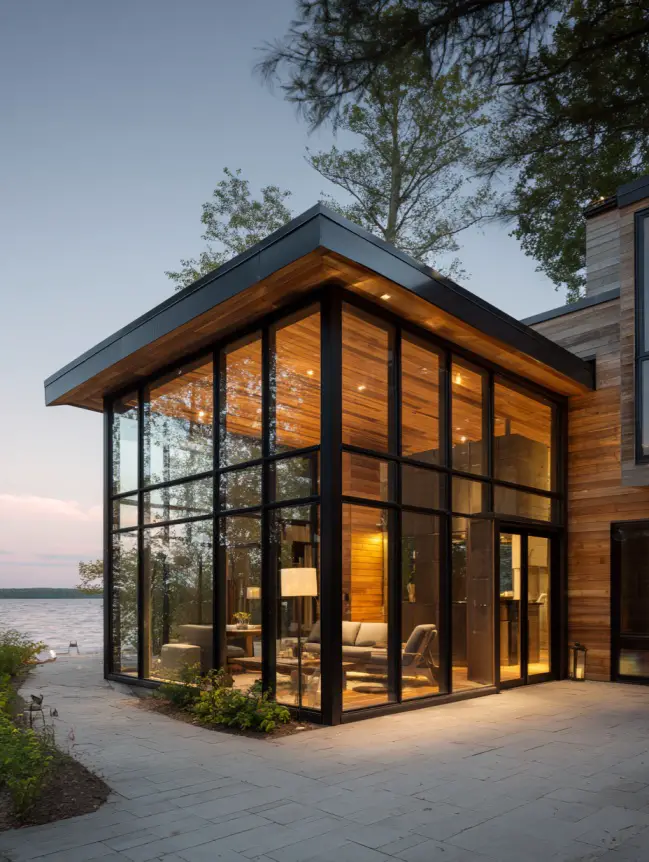 modern cottage lake house ideas