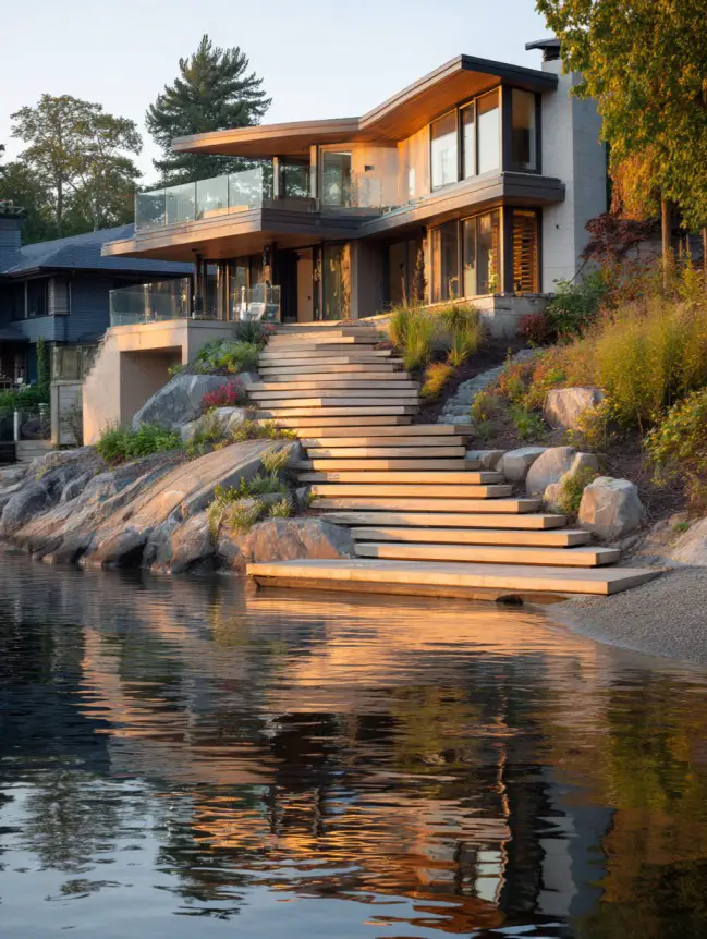 modern cottage lake house ideas