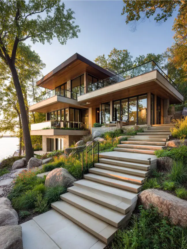 modern cottage lake house ideas