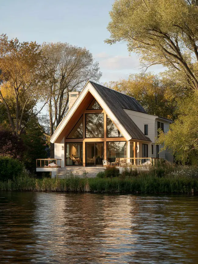 modern cottage lake house ideas
