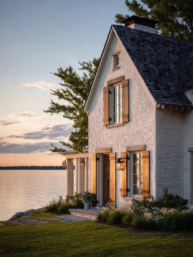 modern cottage lake house ideas