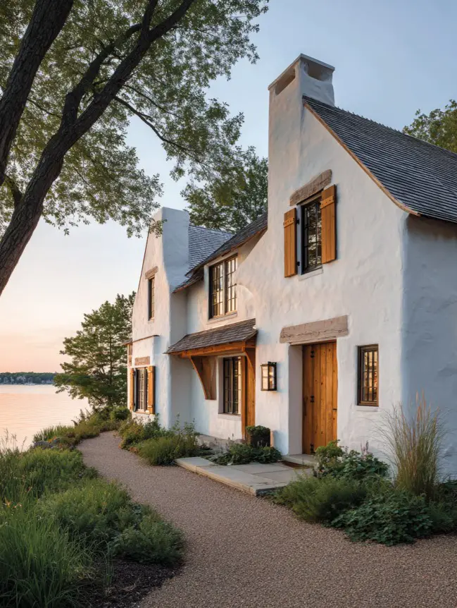 modern cottage lake house ideas