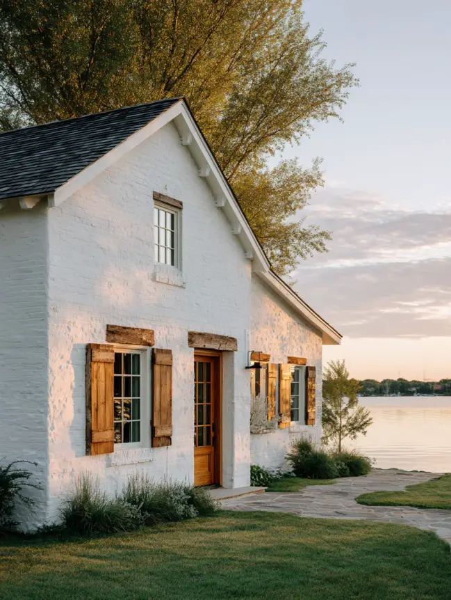 modern cottage lake house ideas