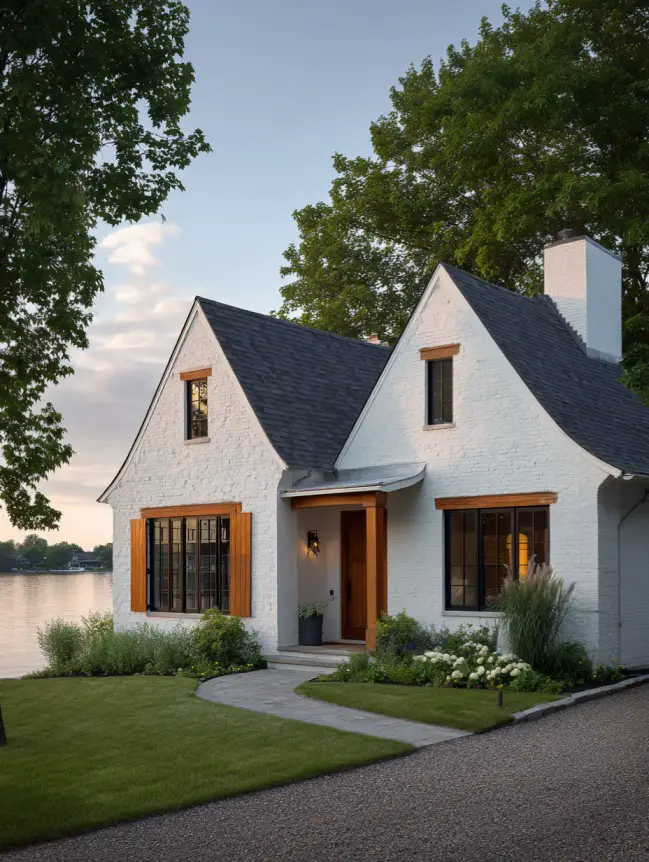 modern cottage lake house ideas