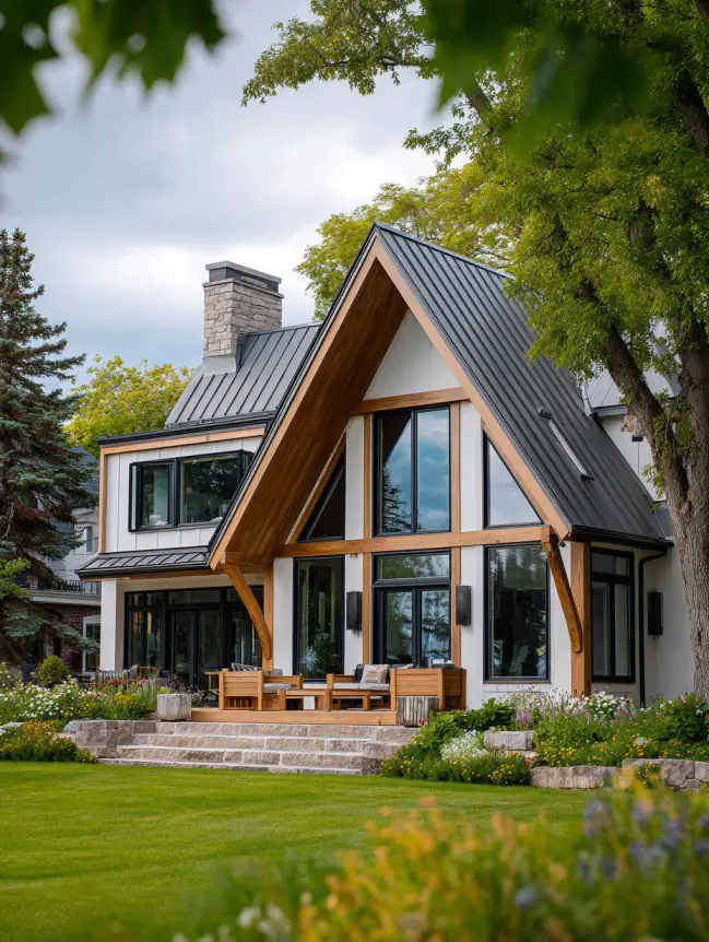 modern cottage lake house ideas