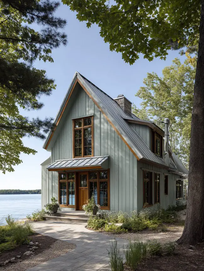 modern cottage lake house ideas