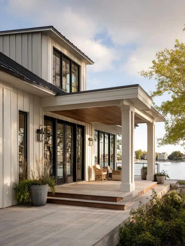 modern cottage lake house ideas