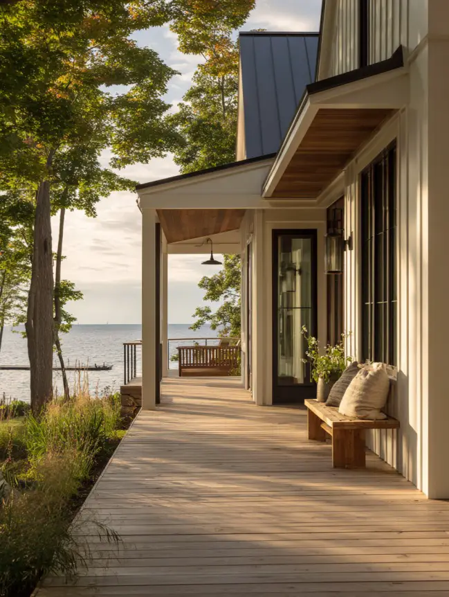 modern cottage lake house ideas