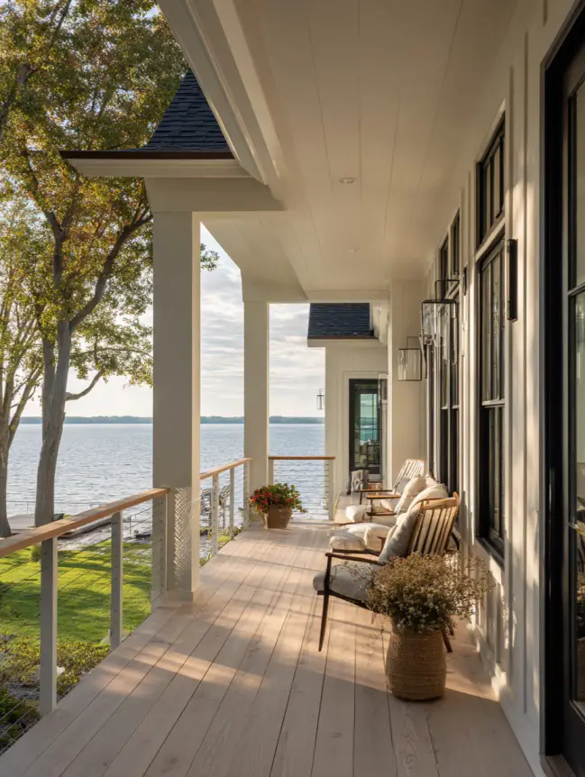 modern cottage lake house ideas