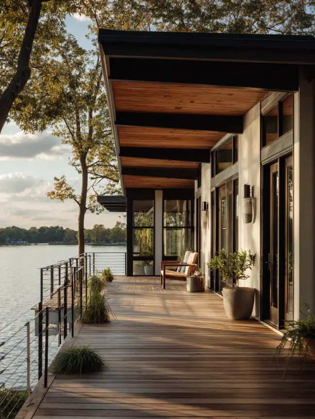 modern cottage lake house ideas