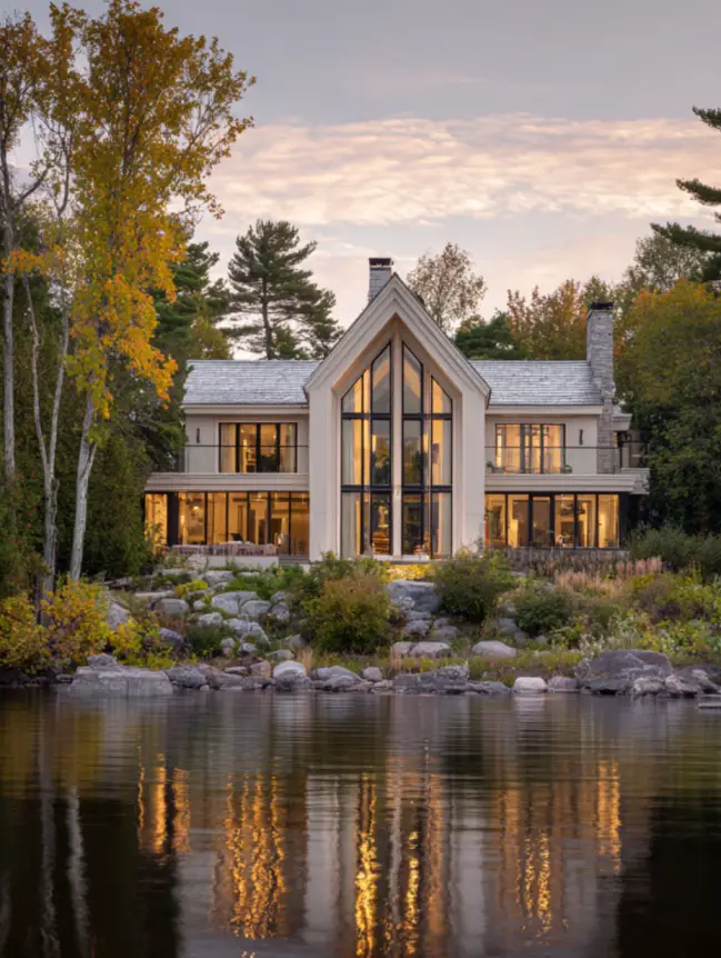 modern cottage lake house ideas