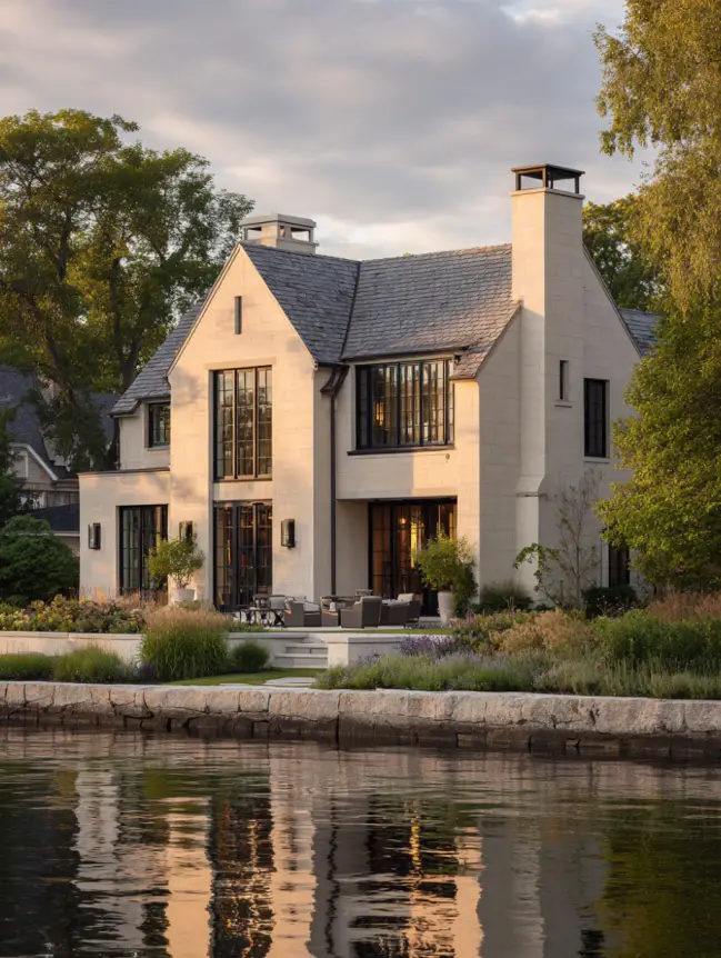 modern cottage lake house ideas