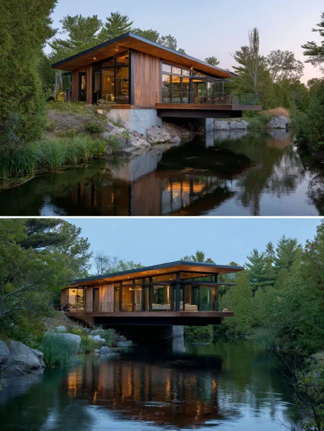 modern cottage lake house ideas