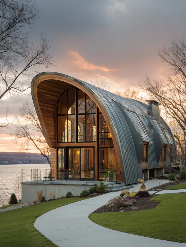 modern cottage lake house ideas
