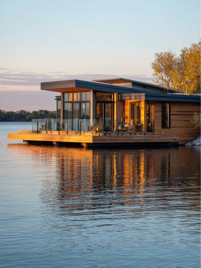 modern cottage lake house ideas
