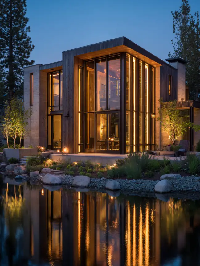 modern cottage lake house ideas
