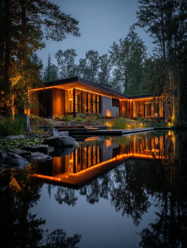 modern cottage lake house ideas