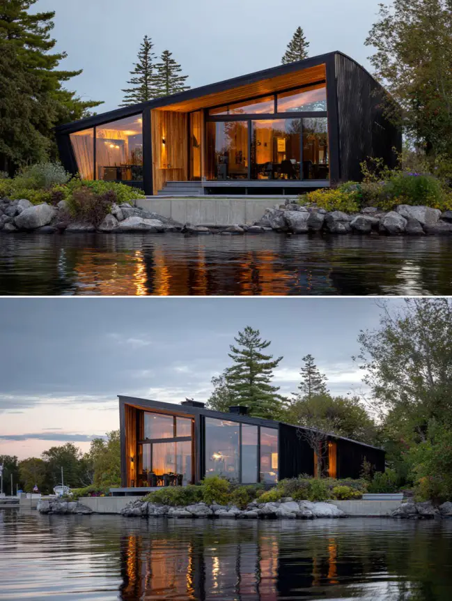 modern cottage lake house ideas