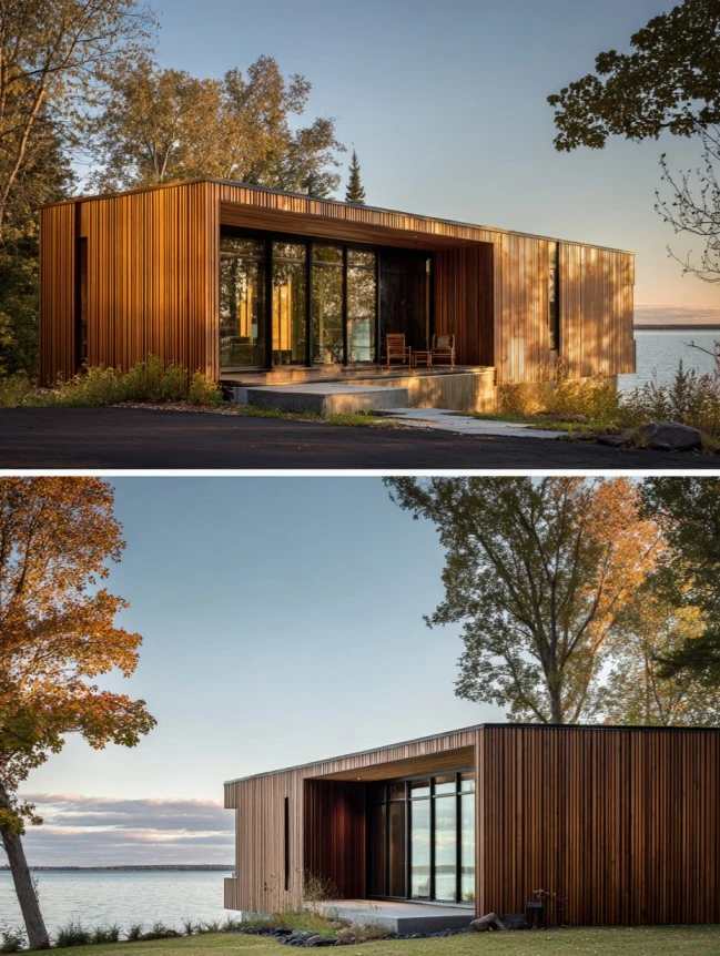 modern cottage lake house ideas