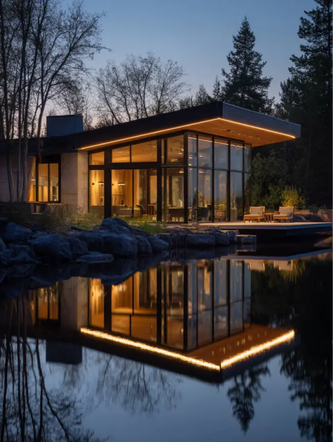 modern cottage lake house ideas