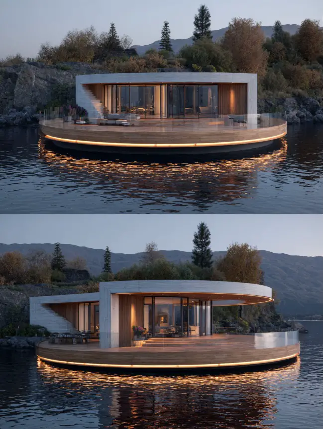 modern cottage lake house ideas