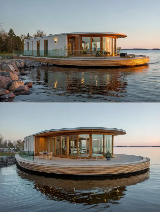 modern cottage lake house ideas