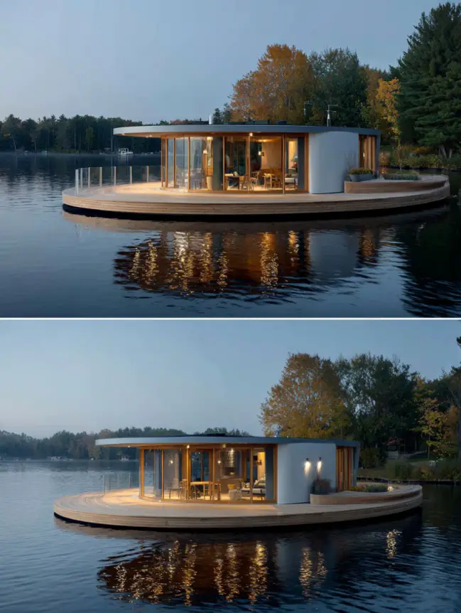 modern cottage lake house ideas