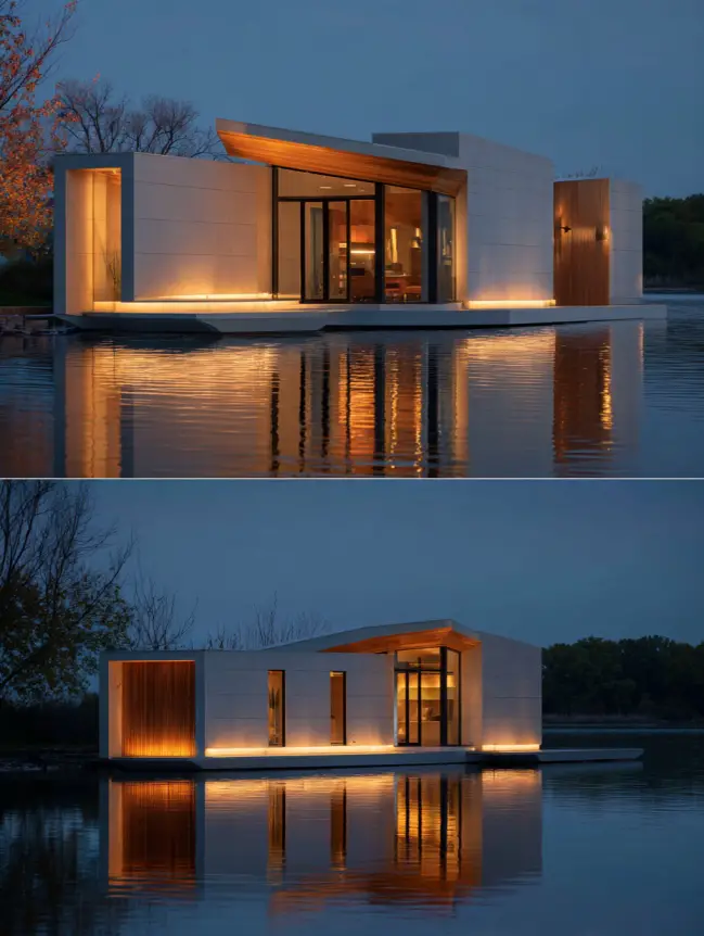modern cottage lake house ideas